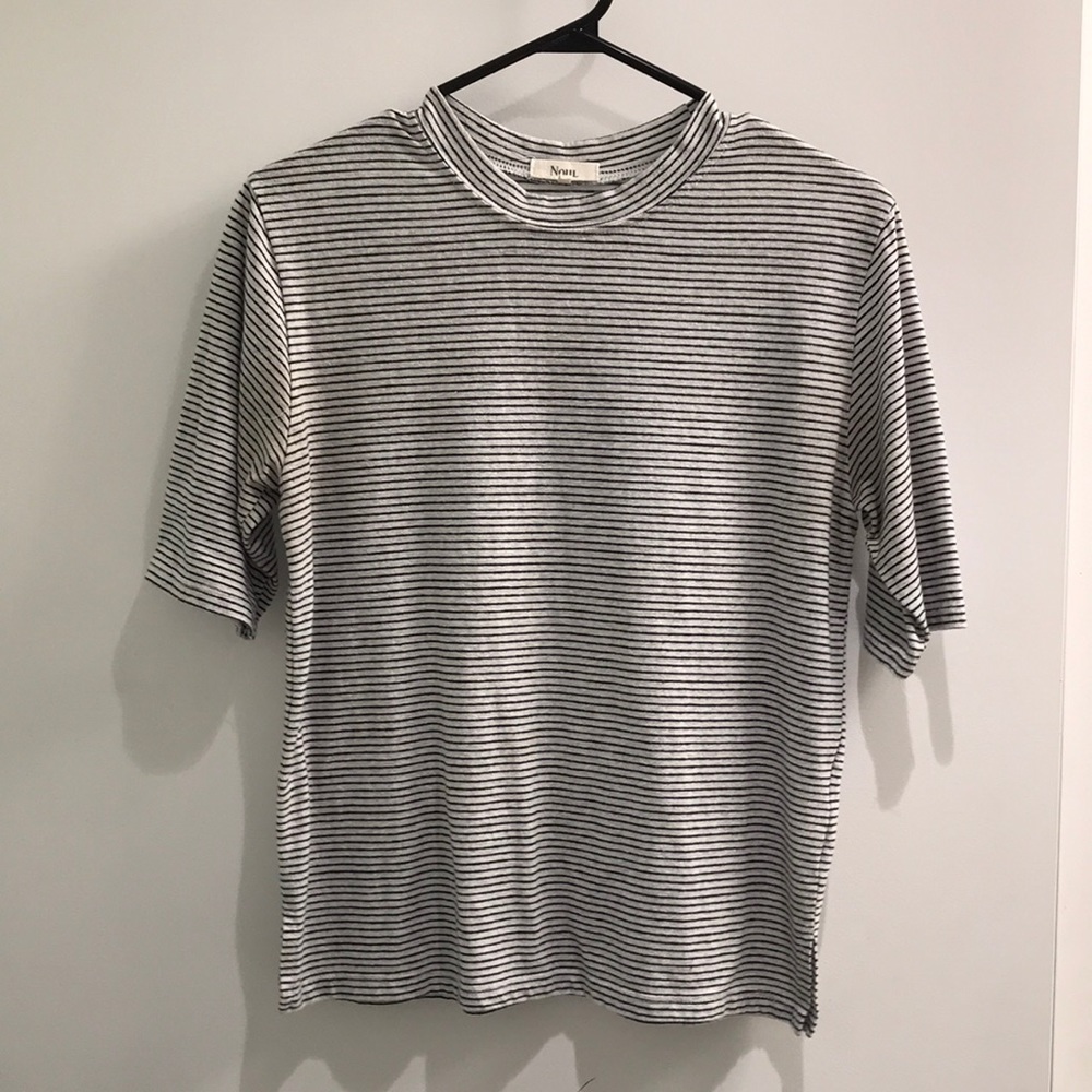 Striped Boxy Tee
